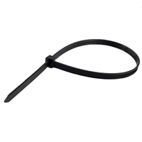 Collier de serrage autobloquant pour câbles - noir - 3,6 MM x 150 MM - lot de 100 pièces