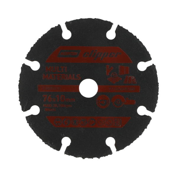 Disque Carbure Pro  Multimateriaux Ø125x2.2x22.23mm Norton Clipper