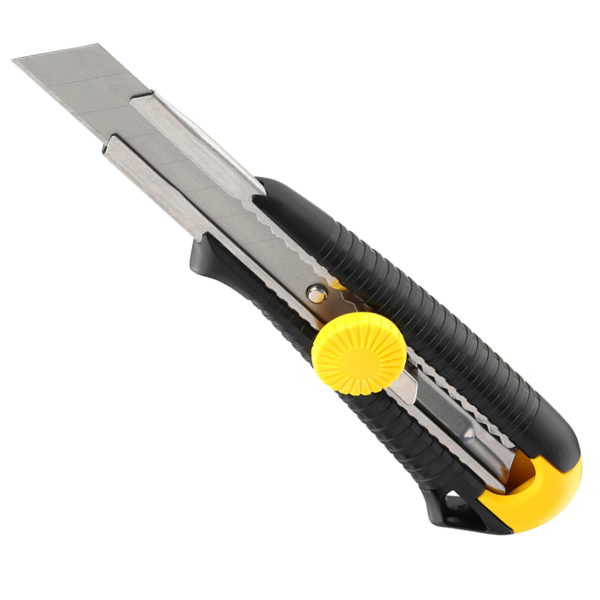 Cutter Stanley MPO avec molette de blocage longueur de lame 18 mm