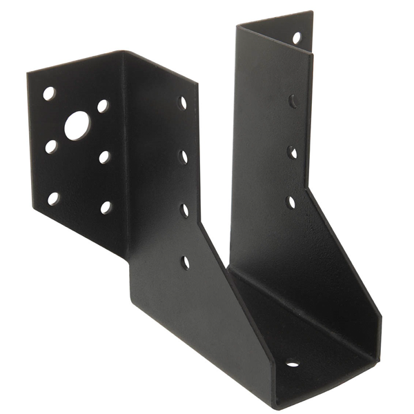 Sabot à ailes extérieures SAEPB - Finition noire - largeur 46 mm hauteur 102 mm épaisseur 2 mm