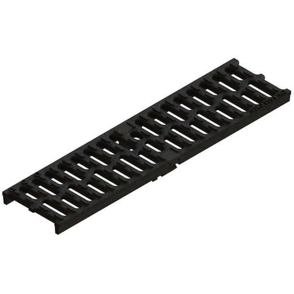 GRILLE PASSERELLE FONTE - FENTE 12MM L500MM - CANIVEAUX X100-M100 - C250