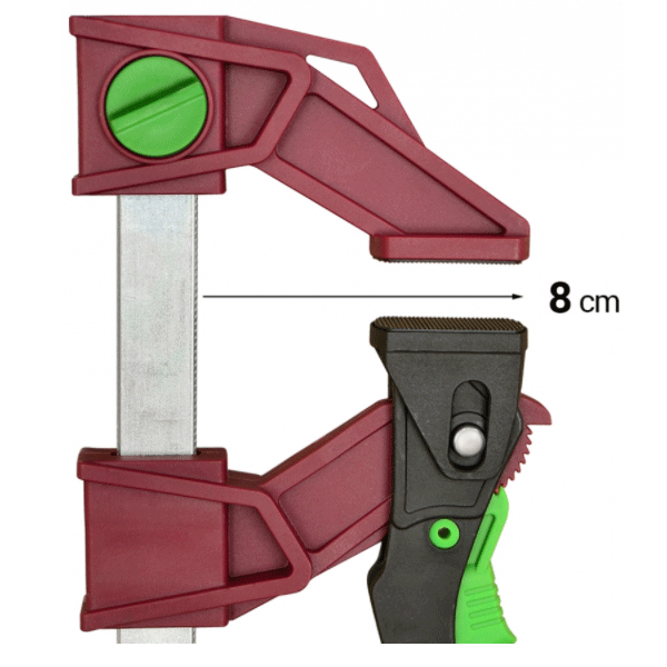 Serre-joint PAL - presse légère à serrage rapide - Piher - longueur 30cm
