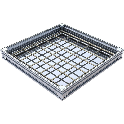 TRAPPE ACO UNIFACE ALUMINIUM 500X500MM H70MM M125 / 600KN