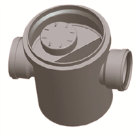 BOITE BRAN. SIPHOIDE D. 315/125 J.FIXE