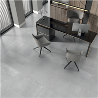 Carrelage sol intérieur effet "métal" NEW METAL grès cérame émaillé rectifié - Perla - 60 CMx60 CM ép.8 MM