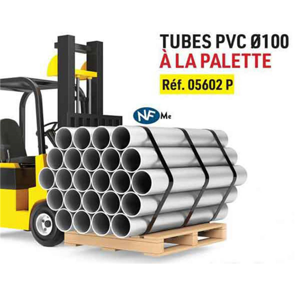 TUBE PVC D100 NF ME LA PAL380ML