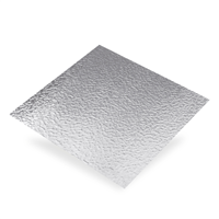 Plaque en Aluminium brut granite - 1000 x 500 mm - épaisseur 0.5 mm