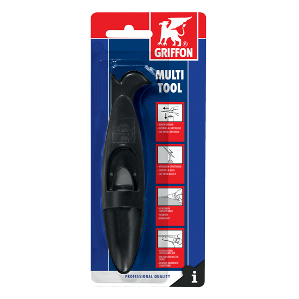 MULTI-TOOL OUTIL POUR LISSER LE SILICONE, OUVRIR LES CART. ET RETIRER LES JOINTS