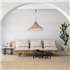 Lame vinyle clipsable imitation bois - Virtuo 55 Rigid Acoustic - 149,2 CM x 22,9 CM - ép. 5,70 MM - Blomma Beige