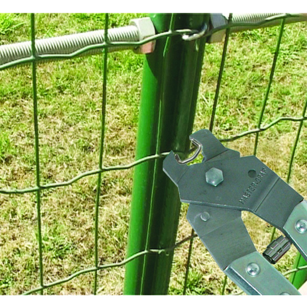 Agrafeuse manuelle à grillage Edma Master Grafer pour poteaux ronds