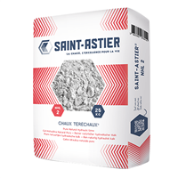 Chaux naturelle faiblement hydraulique NHL 2 - Téréchaux - sac de 25 kg