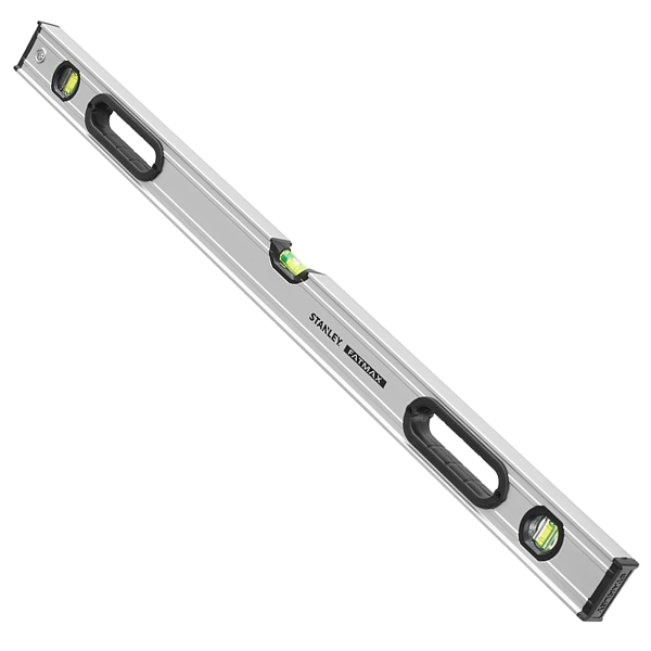 Niveau à bulle tubulaire Stanley Fatmax Pro magnétique 3 fioles 90 cm