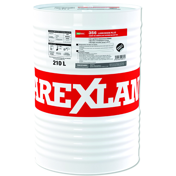 Agent de démoulage différé des bétons LANKODEM PLUS 356 - 210 LTR