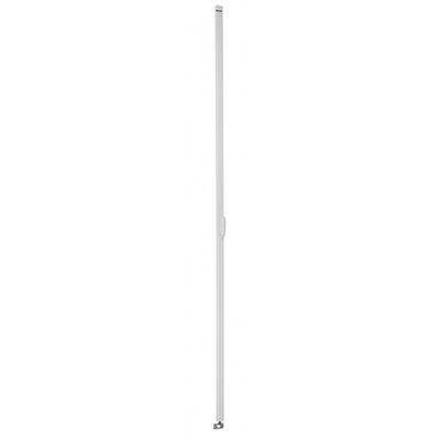 Crémone en applique 2 points à béquille Thirard Slim - réversible - blanc RAL 9016 - hauteur 2300 mm