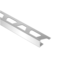 Baguette finition carrelage - protection et décoration des chants - Schlüter Schiene - Aluminium  - Haut. 10,0 MM x Long. 2,50 M