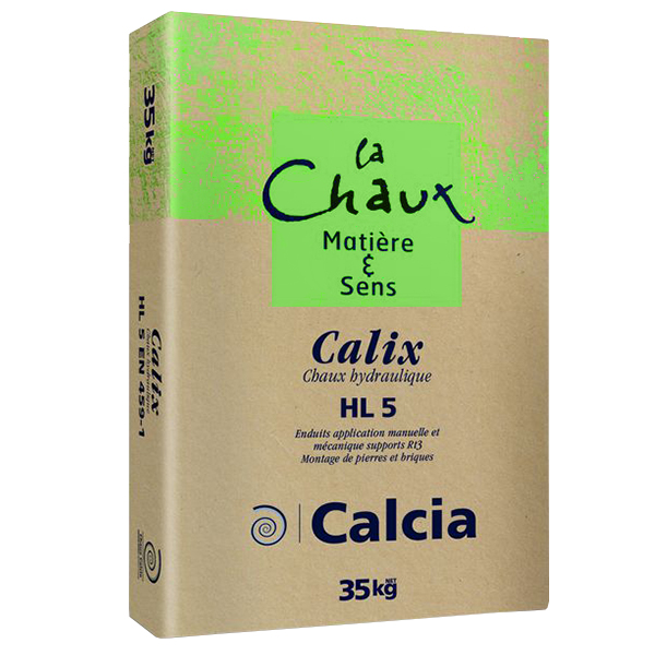 Chaux hydraulique Calix HL 5 Calcia Sac de 35 kg