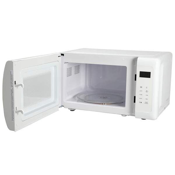 Micro-ondes Proline KE204W - fonctions Jet Start et décongélation - 700W - plateau tournant capacité 20 litres