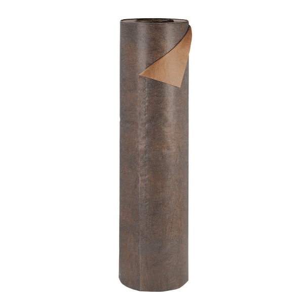 Géotextile anti-mauvaise herbe non tissé 100% polypropylène brun - Plantex Gold 125 gr/m² - Rouleau de 1,00 m x 100,00 m