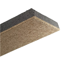 Panneau isolant en laine de bois et PSE pour sous-face dalle béton - Pose rapportée - Fibra Ultra+ FM T2 - R 3,30 m².K/W - 2,00 M x 0,60 M - ép. 115 MM