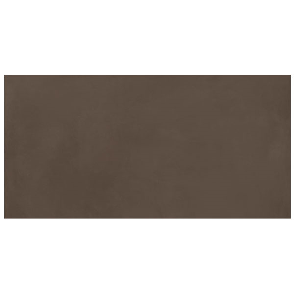 Carrelage effet béton ciré pour sols et murs en grès cérame - Natural Resine - 60 x 120 cm - ép. 9 mm - Caffè