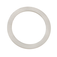 Joint téflon pour intérieur de raccord 15 x 21 mm - Dimensions 12 x 18 x 1.5 mm - Sachet de 10