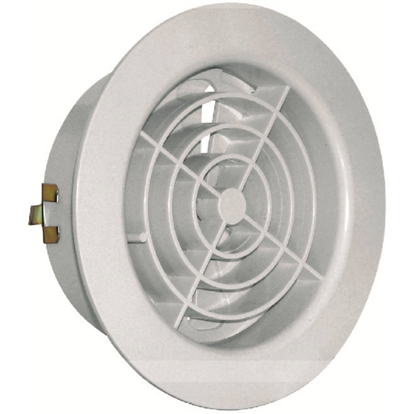 GRILLE RONDE D.100 SABLE/MOUSTIQUAIRE