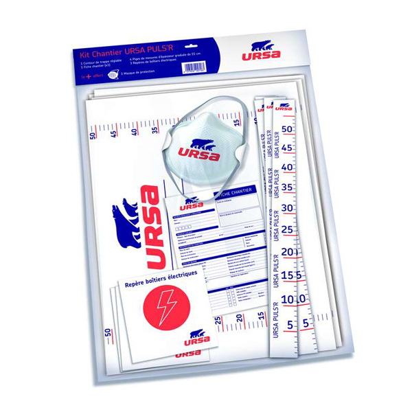 Kit préparation de chantier PULS'R Ursa avant soufflage laine de verre PULS'R 47