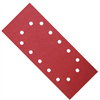Feuille abrasive rectangulaire perforée