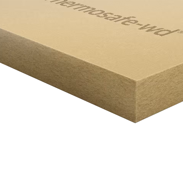 Panneau isolant en fibre de bois résistant à la compression pour sol mur et toiture par l'intérieur - Thermosafe WD - 1,25 M x 0,60 M - ép. 40 MM