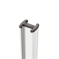 Chapeau pour poteau Easyclip Noir RAL 9005