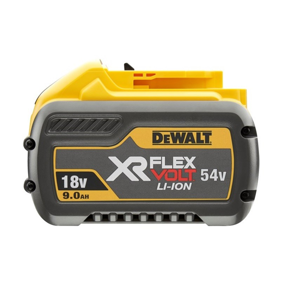 Pack de démarrage DeWalt Flexvolt 2 batteries 54V/18V 9.0Ah 1 chargeur rapide DCB118X2