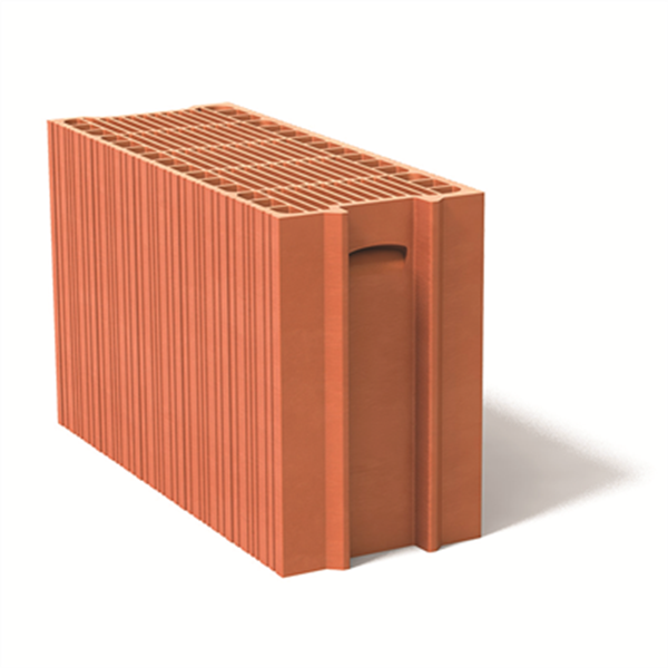 Biobric brique rectifiée BGV'COSTO TH+  - 500x200x314 mm R = 1,5
