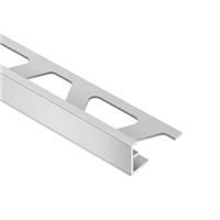 Baguette finition carrelage - protection et décoration des chants - Schlüter Schiene - Aluminium naturel mat - Haut. 8,0 MM x Long. 2,50 M