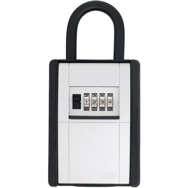 Boîte à clé sécurisée à combinaison Abus KeyGarage 797 avec anse - blanc - 85 x 180 mm