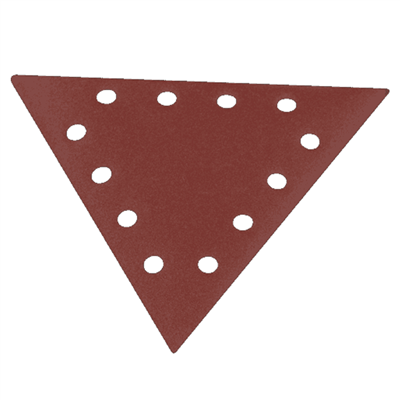 Lot 10 abrasifs triangulaire grain 100 pour DS200, DS210, DS920 et DS930 Scheppach