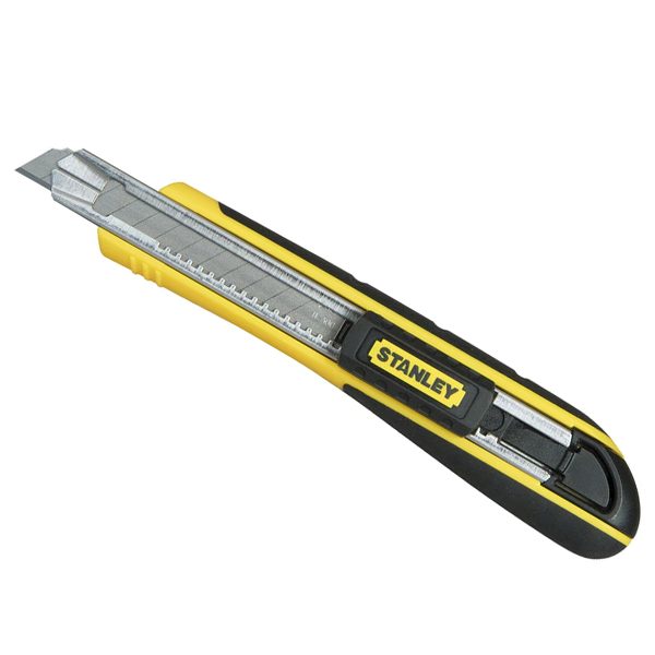 Cutter à cartouche Fatmax Stanley avec blocage automatique 6 lames fournies 9 mm