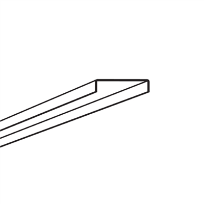 Profilé d'espacement 30 mm Connect Thinline pour panneaux acoustiques Akusto™ Wall - Longueur 2,55 m