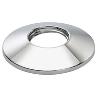 Rosace bombée 1/2" - diamètre 50 mm - hauteur 9 mm - Noyon et Thiebault - 2 pièces