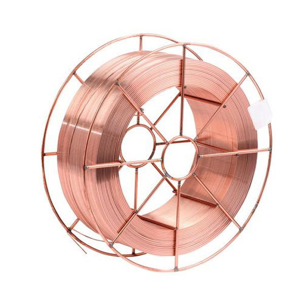 Fil MIG plein cuivré Ø 0,6 mm Selectarc F57 SG2 pour acier - Bobine de 200mm et 5kg