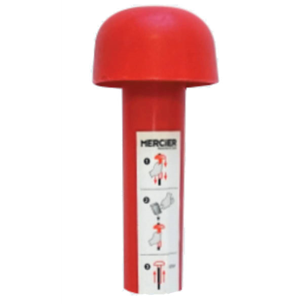 EMB SECURITE P/PIQUET DE CHANTIER