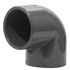 Coude à 90° pour fluide sous pression - raccord femelle-femelle en PVC-U à coller - diamètre 50 mm