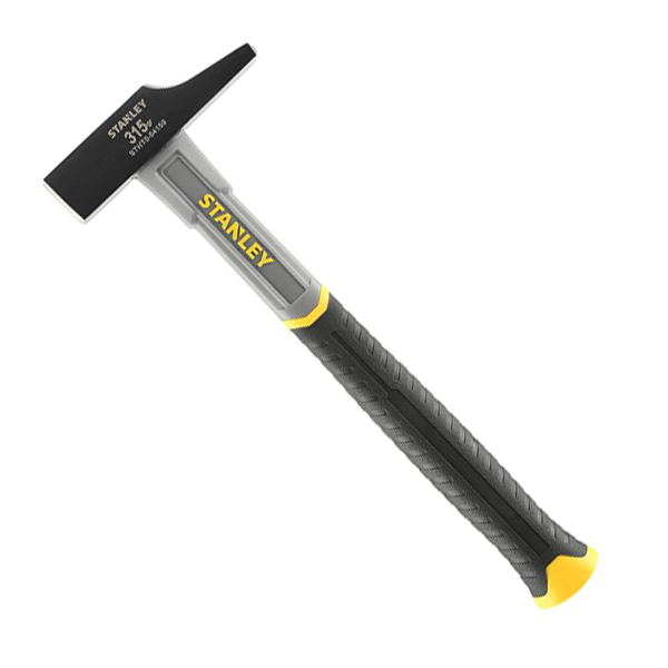 Marteau de menuisier - Stanley - Tête 315 grammes - Manche en fibre de verre large avec grip