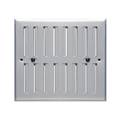 Grille d'aération réglable d'intérieur - 250  x 168 mm - Aluminium anodisé - Autogyre