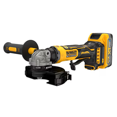 Meuleuse d'angle sans fil 18V 125 mm - DCG404S2T-QW Dewalt - En coffret avec 2 battries 3,5 Ah Powerstack et chargeur
