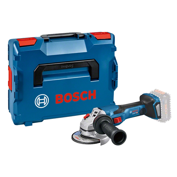 Meuleuse d'angle Bosch GWS 18V-15 C - Ø125mm 9.800 tr/min - en coffret L-Boxx sans batterie ni chargeur