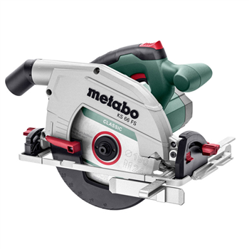 Scie circulaire filaire 190 mm Metabo KS 66 FS - 1500W - en coffret avec lame carbure 24 dents et guide latéral