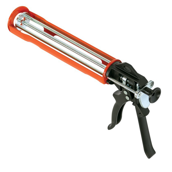 Pistolet à cartouche 310 ml Taliaplast - silicone mastic colle - monture coaxiale acier
