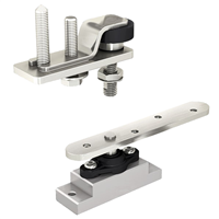 Pivot haut et pivot bas avec butée intégrée Mantion 1101PFHB pour système pliant Opentec FW75