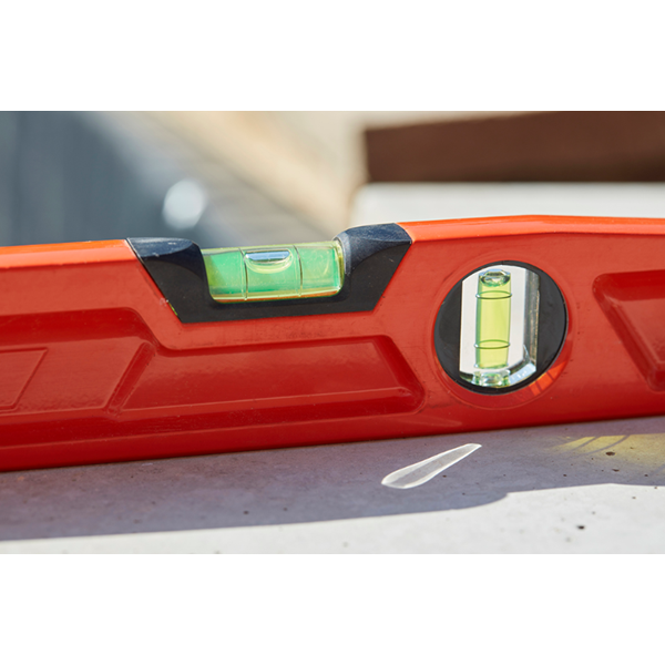 Niveau à bulle trapézoïdal MLH Stanley anti-choc longueur 600 mm