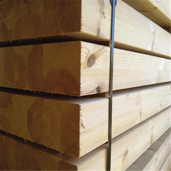 Contrecollé en sapin - Non traité - C24 - 180 x 180 mm -